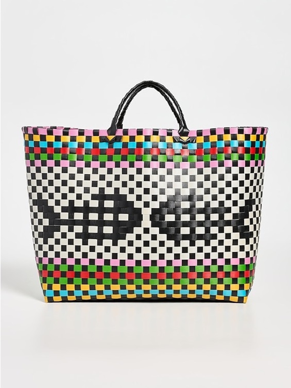 FARM Rio Multi Woven Fish Tote NWT - Picture 2 of 9